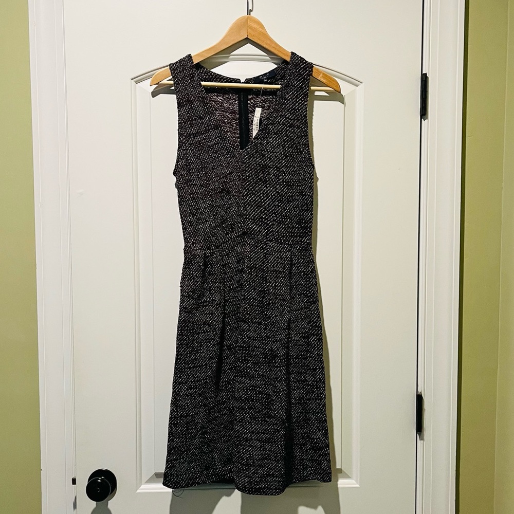 Madewell tweed-like dress NWT
